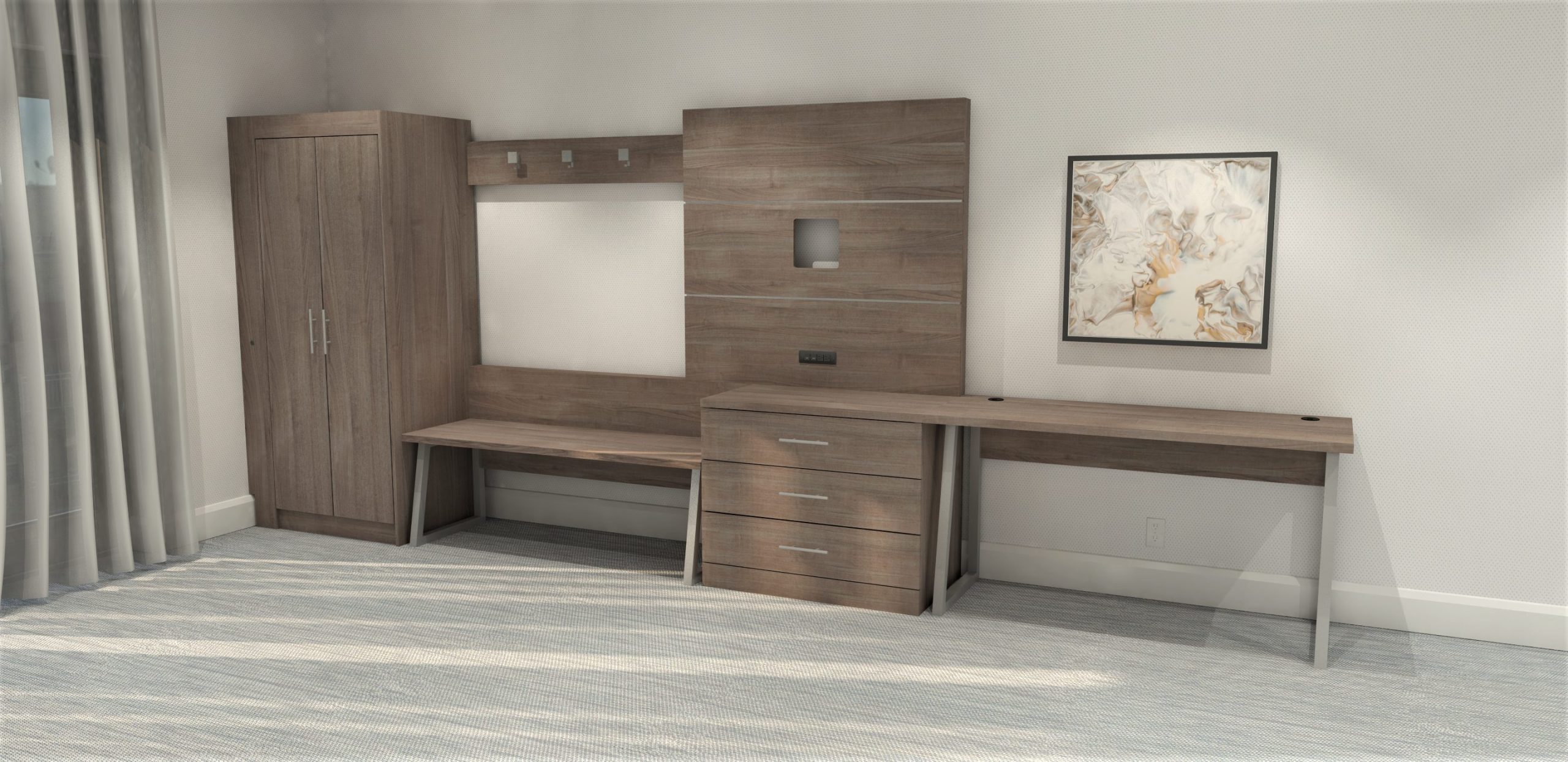 BSG-Hotel Furniture meuble d'hôtel - Holiday Inn express- 01